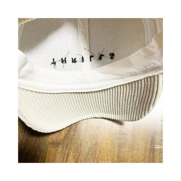BOYEE Cream Corduroy THRILLS Casual Baseball Cap 100% Cotton One Size - Picture 7 of 8